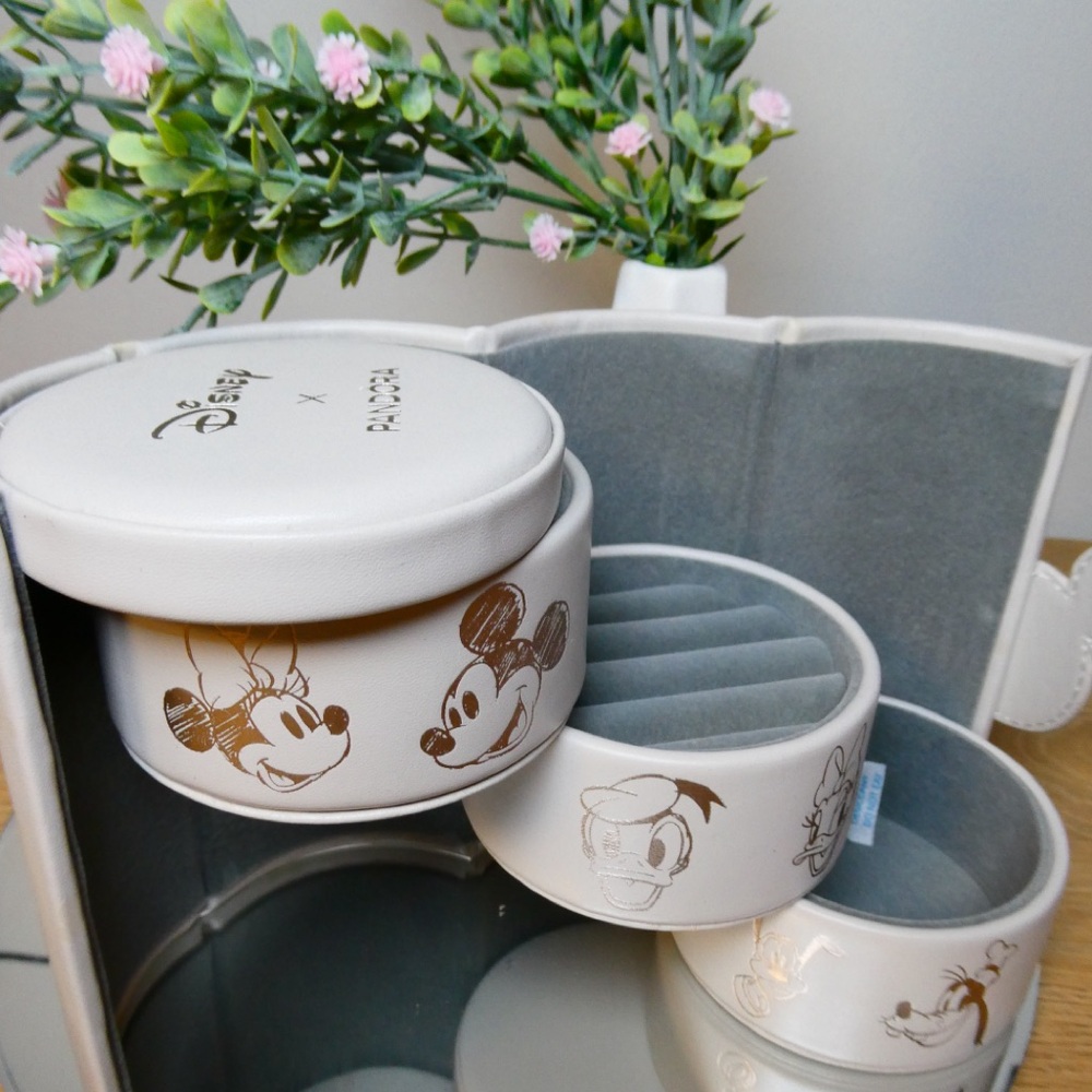 Pandora White and Gray Jewelry Organizer